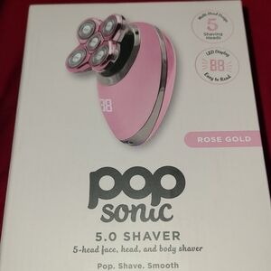 POP Sonic 5.0 Shaver NEW NEVER EVER USED